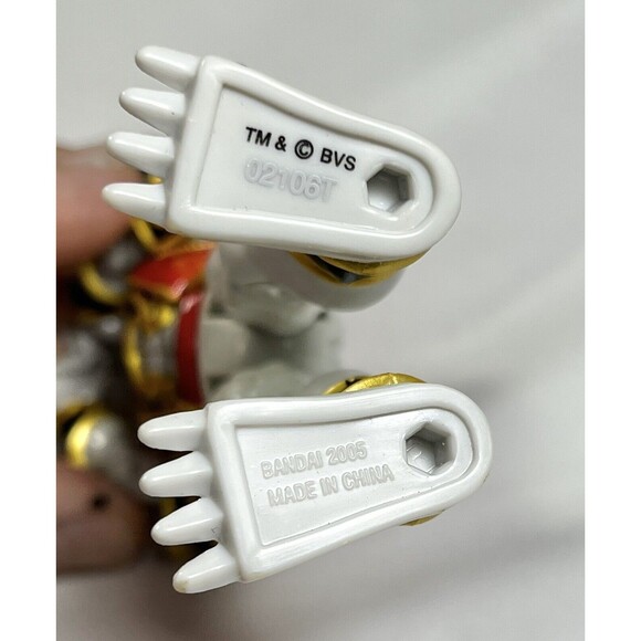 2005 Bandai Power Rangers Mystic Force Jenji Cat Red Ranger Action Figure - Picture 10 of 10